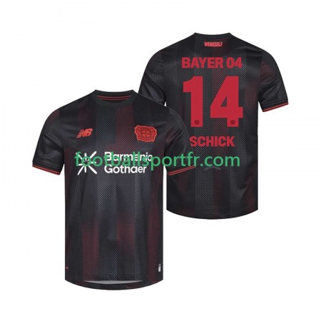 Tenue Bayer 04 Leverkusen Patrik Schick 14 Domicile 2025-2026 Maillot de Foot